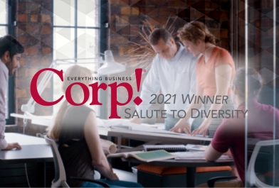 Corp! 2021 Winner Salute to Diversity