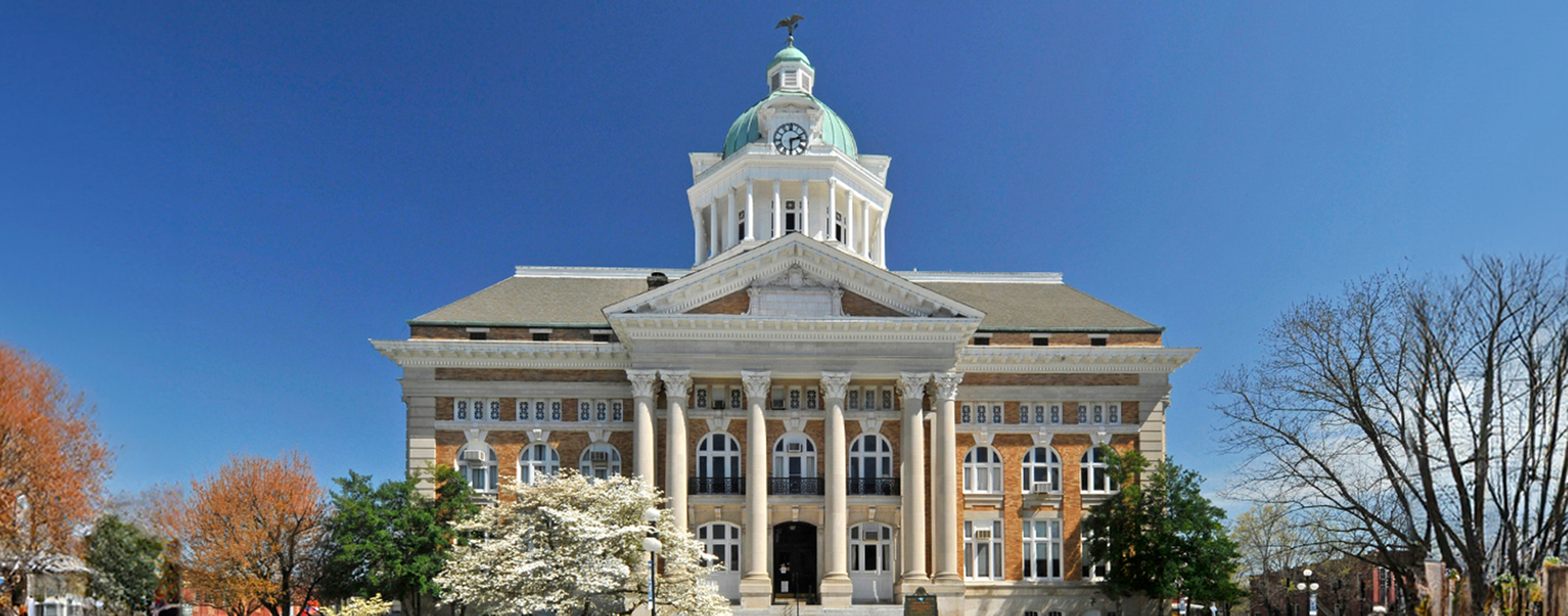 The historic Giles County Courthouse (shown from the front) is one of Tennessee’s most picturesque courthouses but needed a facilities condition assessment to inform improvements.