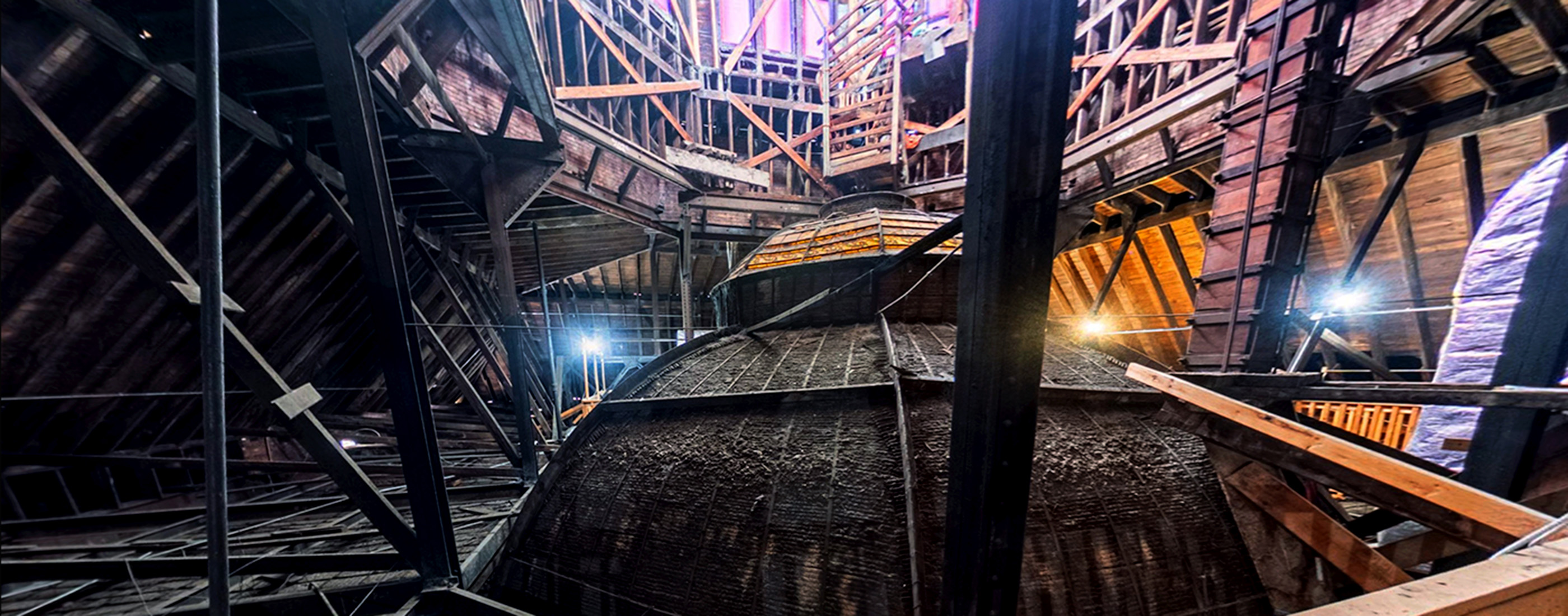 The attic of the Giles County Courthouse is hard-to-reach but was safely captured by surveying technology.