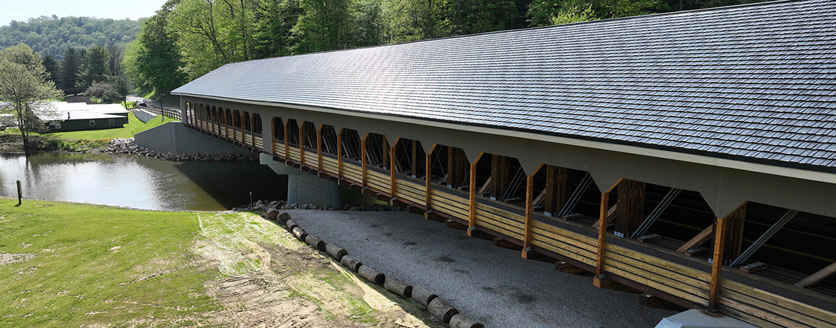 The Spellacy Bridge provides access to many recreational amenities in the area.