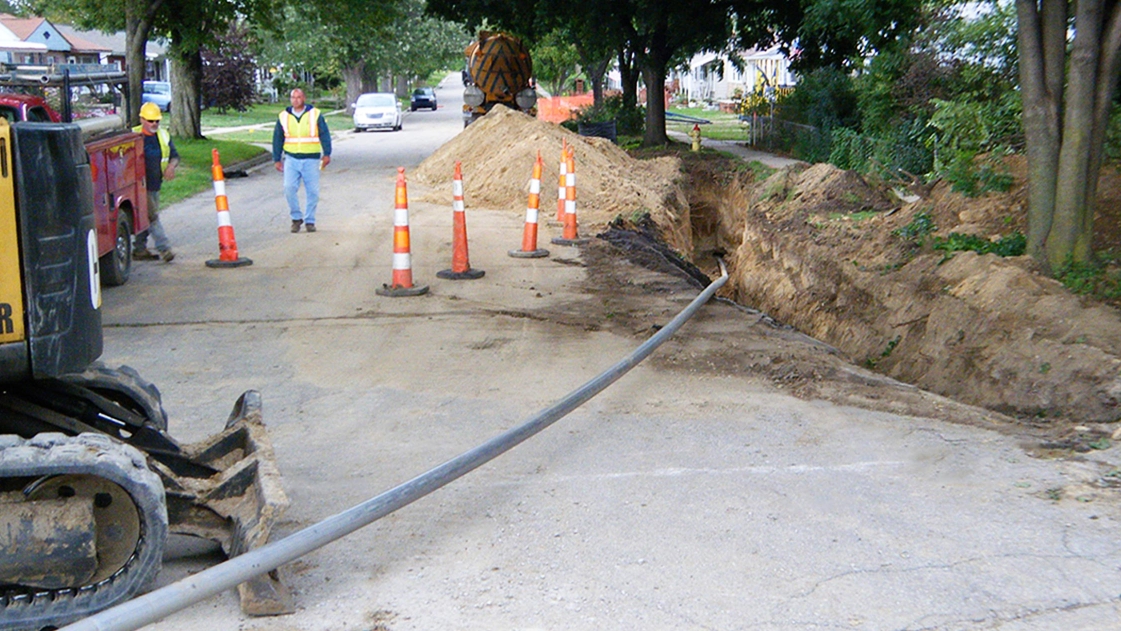 OHM Advisors uses trenchless technology to repair and replace underground pipes.