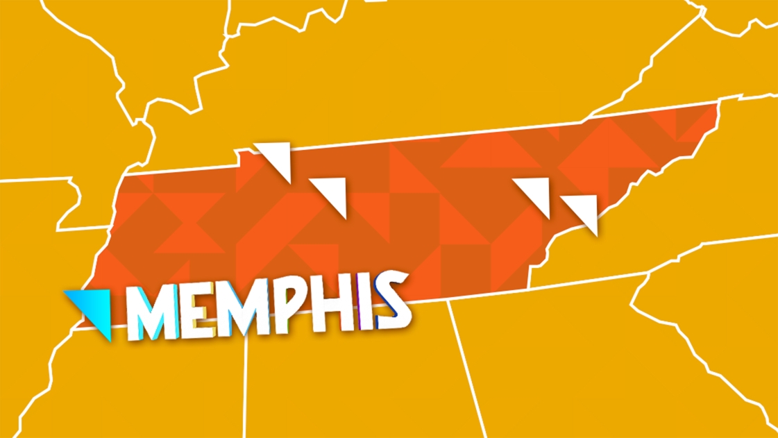 Map showing the five OHM offices in Tennessee, highlighting the most recent in Memphis