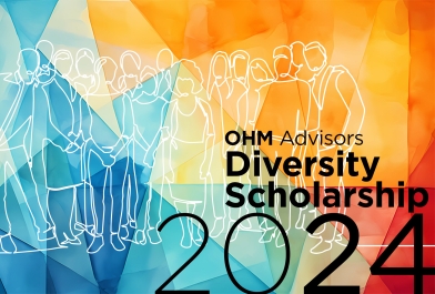 OHM Advisors announces 15 diversity scholarship recipients graphic